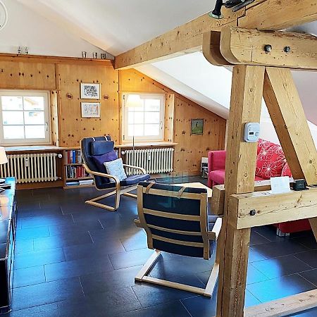 Dachwohnung Im Alpenstil, 60M2 Fuer 2P, Mit Garage - Bm186 Pontresina Luaran gambar